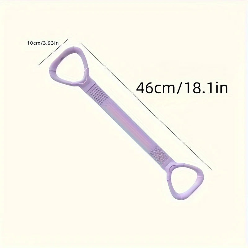 Multi-Functional Figure 8 Resistance Band for Full Body Workout - TPE Elastic Fitness Strap for Strength Training, Yoga, Pilates